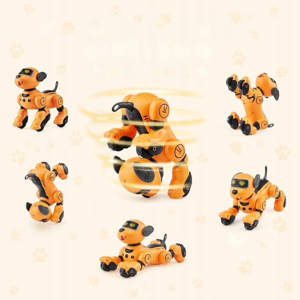 Remote-Controlled Robot Dog – Talks, Dances, Responds to Touch and Voice