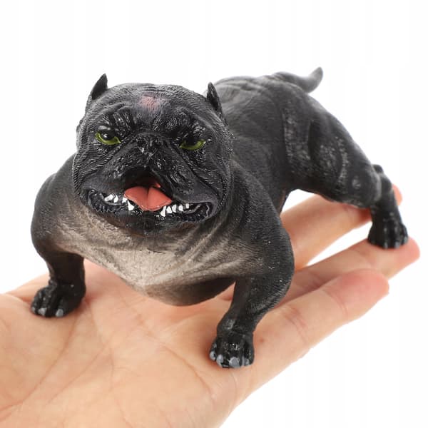 DECORATIVE PLASTIC BULLDOZER FIGURINE – CHILDREN’S TOY