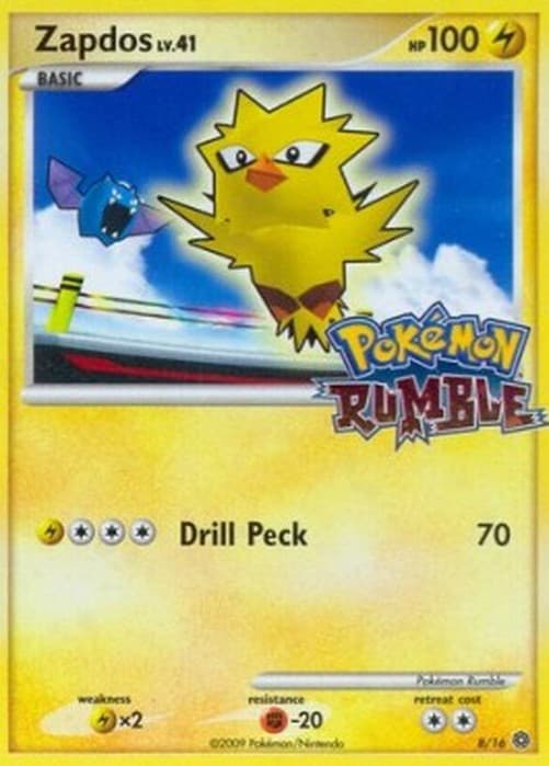 Pokemon Zapdos Lv.41