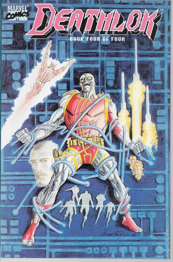 Marvel Deathlok Comic 1–4/1990 (in English)