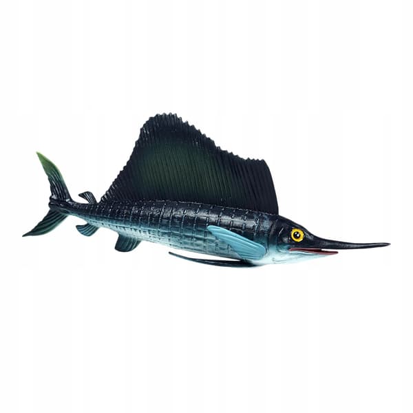 Simulation Marine Animal Figures, Educational Science Toy: Sailfish