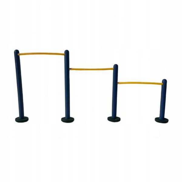 Painted horizontal bar model