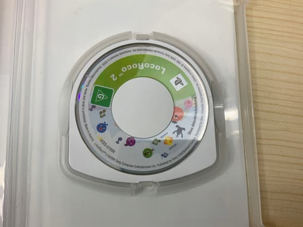 LOCOROCO 2 – disc in very good+ condition, complete set with Polish PSP version