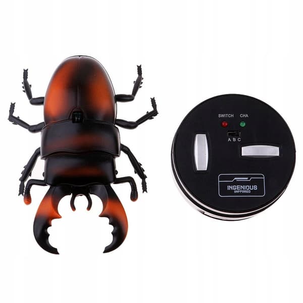 Radio-controlled ‘Scared Beetles’ toy model for a Hallowmas party
