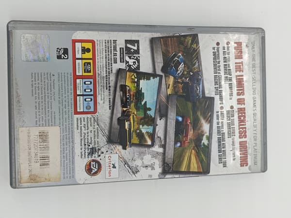 Burnout Dominator for PlayStation Portable (PSP) – boxed version