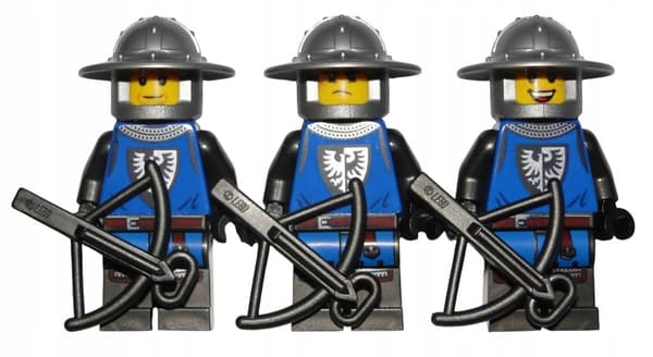 LEGO Castle – BLACK FALCON Knight Figures – Knight figure – 3-pack