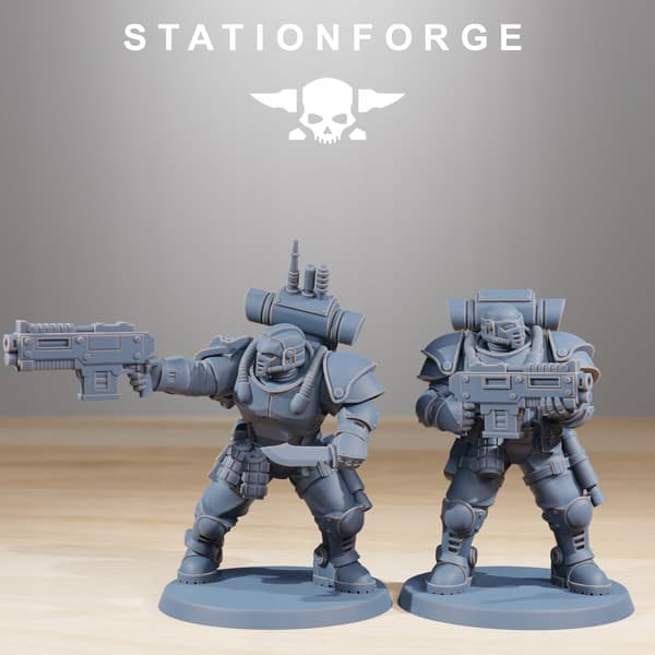 Socratis Light Infantry – Station Forge – 3D printing