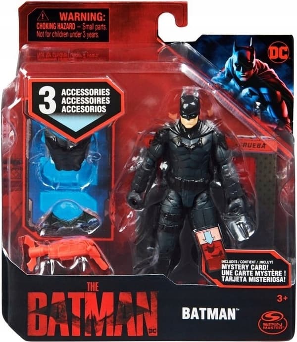 Spin Master Batman Action Figure with Accessories, 10 cm