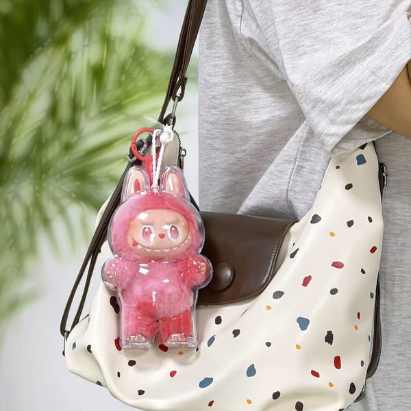 LABUB Transparent Dust-Proof Case – Transparent Rabu Case