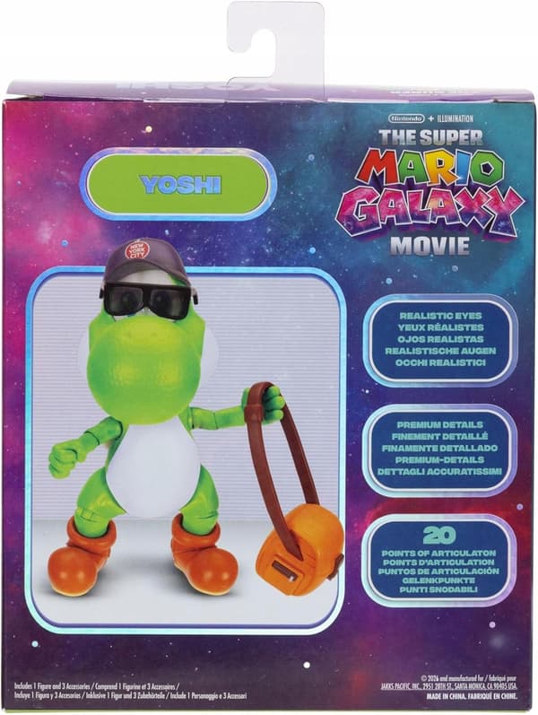 SUPER MARIO YOSHI MOTION FIGURE – 20 POINTS – ACCESSORIES