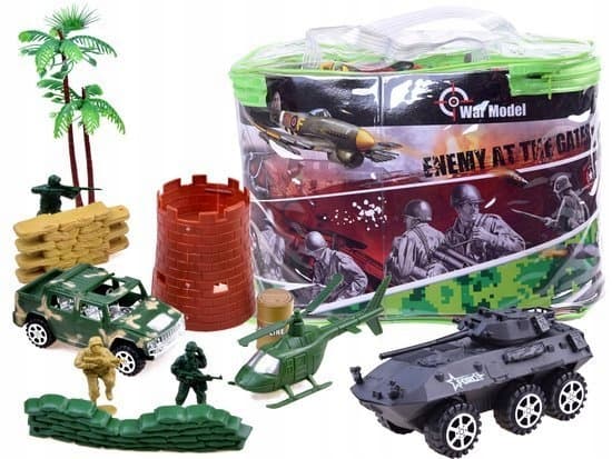 Large Army Set: Soldiers, Tanks, Weapons and Figures