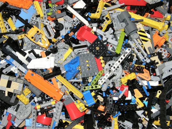 Lego Technic MIX – original bricks, 0.5 kg 0.5kg