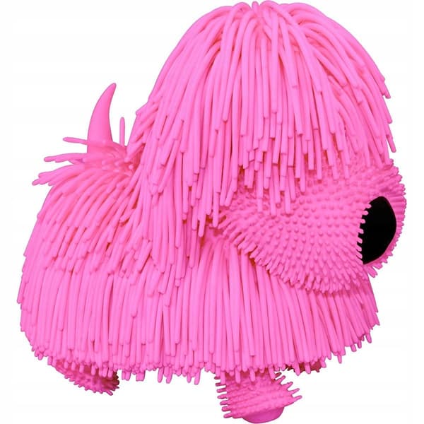 Eolo Jiggly Pink Dog Soft Toy