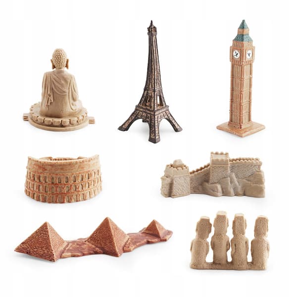 Set of 7 Micro Educational Construction Models
