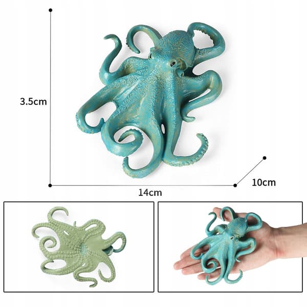 Marine life figurine, model figure, simulated model figure 'Blue A'