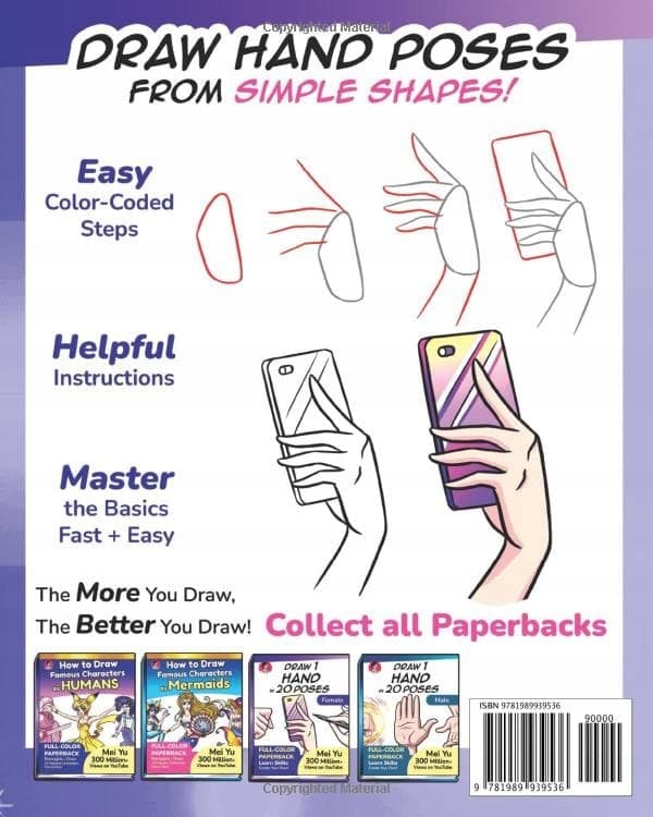 Draw 1 Hand in 20 Poses (Draw 1 in 20)