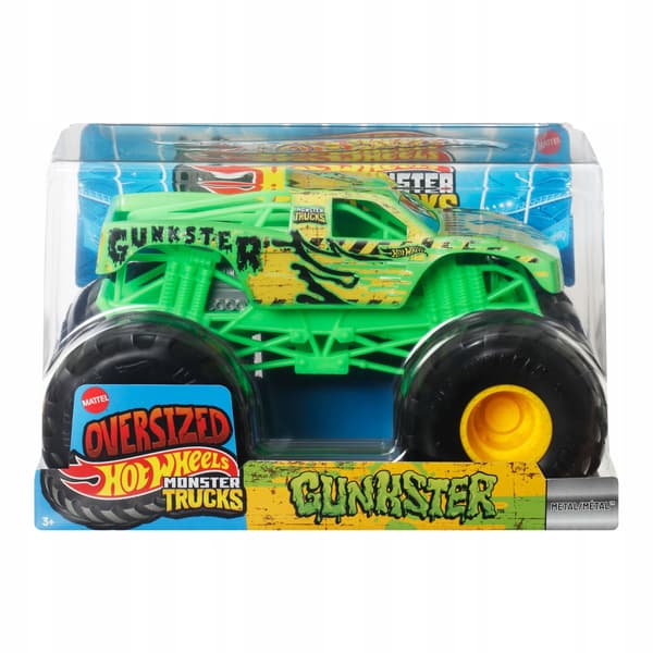 HOT WHEELS – MONSTER TRUCKS OVERSIZED – GUNKSTER