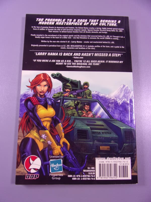 G.I. JOE DECLASSIFIED – English-language edition