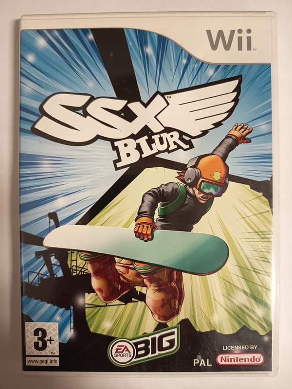 WII SSX BLUR Nintendo Wii English complete set