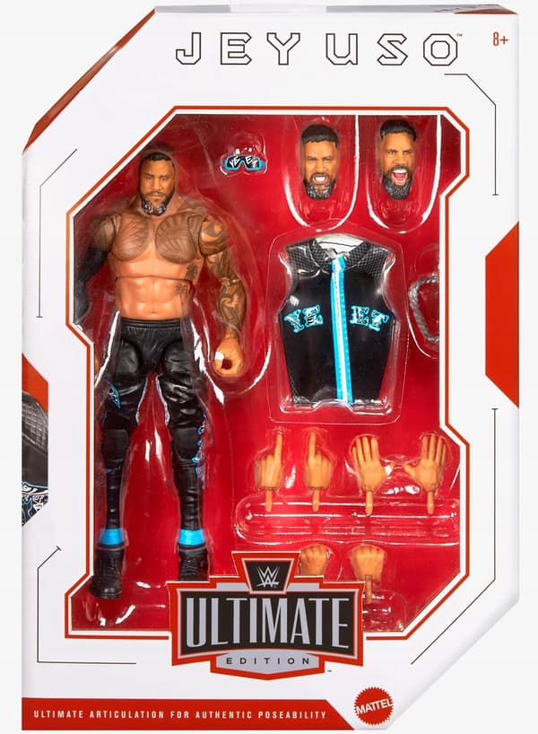 MATTEL WWE Ultimate Jey Uso Figure