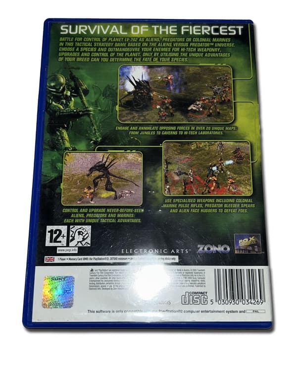 ALIENS VERSUS PREDATOR: EXTINCTION – A PS2 GAME