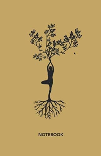 Silhouette Tree Notebook Journal, Hardback, Pocket (5.5" x 8.5"), Dotte