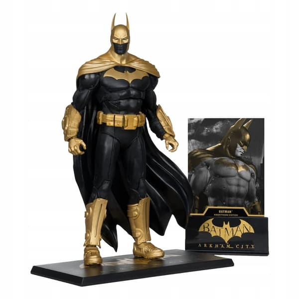 Batman Arkham City Knightmare Edition DC Multiverse Gold Label Figure