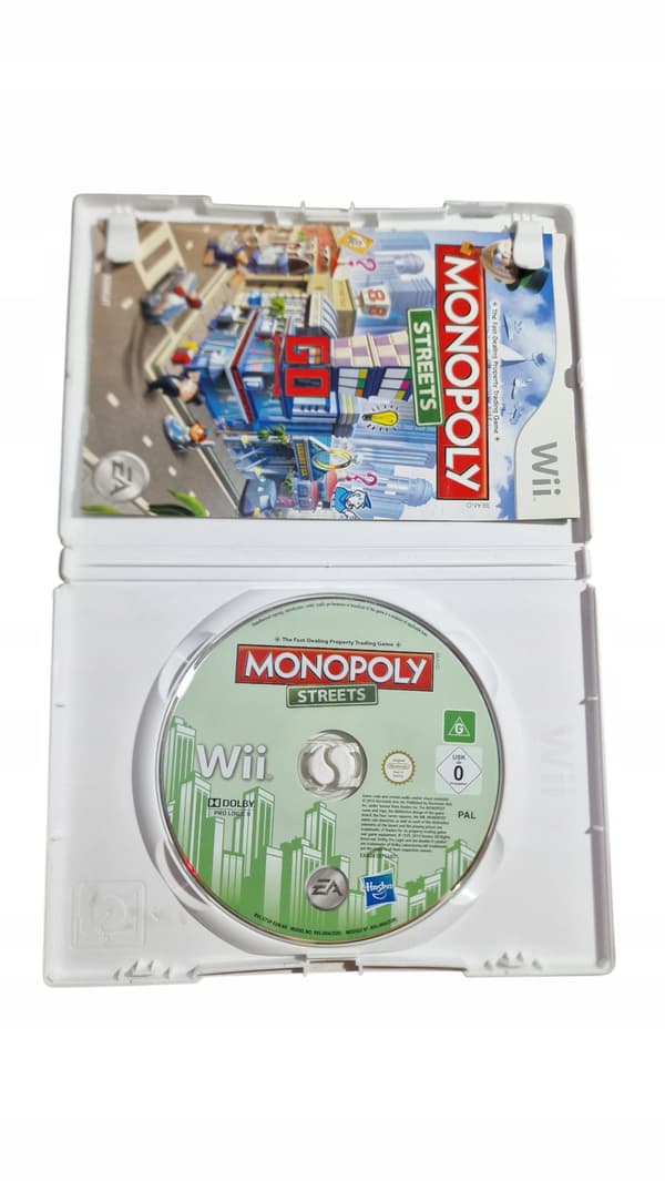 NINTENDO WII MONOPOLY STREETS game – English language version