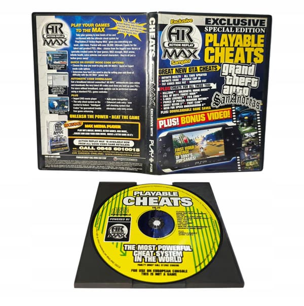 Action Replay Playable cheats for GTA San Andreas on PS2 – READ THE DESCRIPTION!