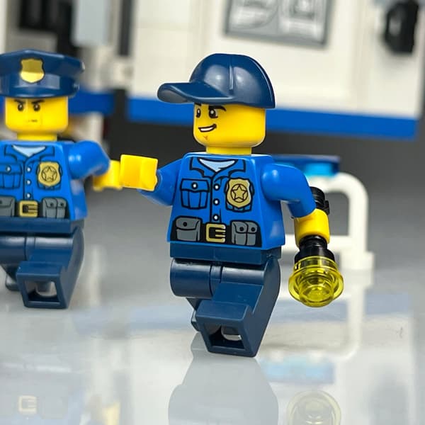 LEGO CITY 60044 Mobile Police Unit + Instructions