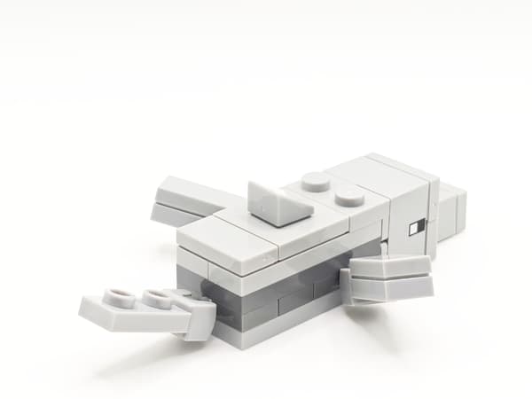 Lego Minecraft dolphin figure