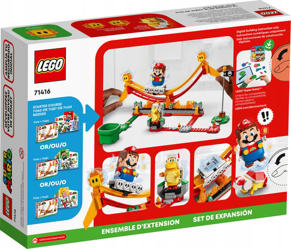 LEGO 71416 Super Mario: Ride on the Lava Wave