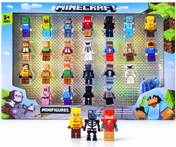 FIGURINES – SET OF 24 MINI FIGURINES + ACCESSORIES