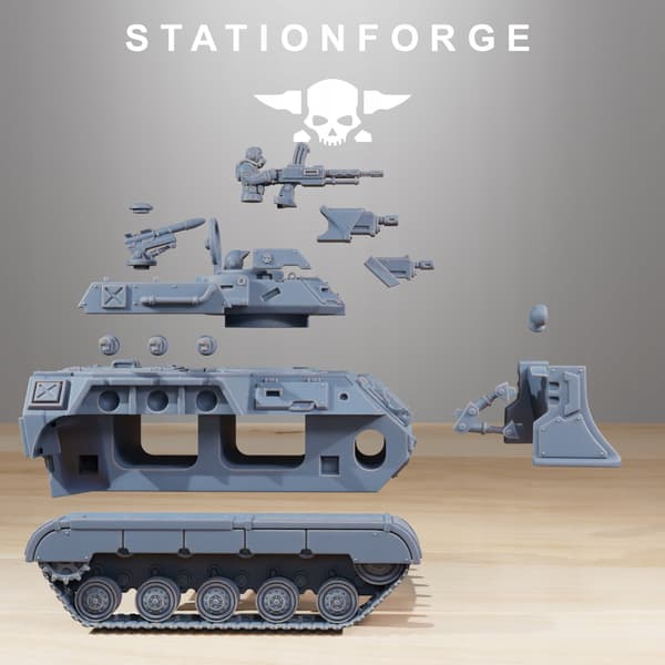 GrimGuard Support Tank – Station Forge – 3D Printing