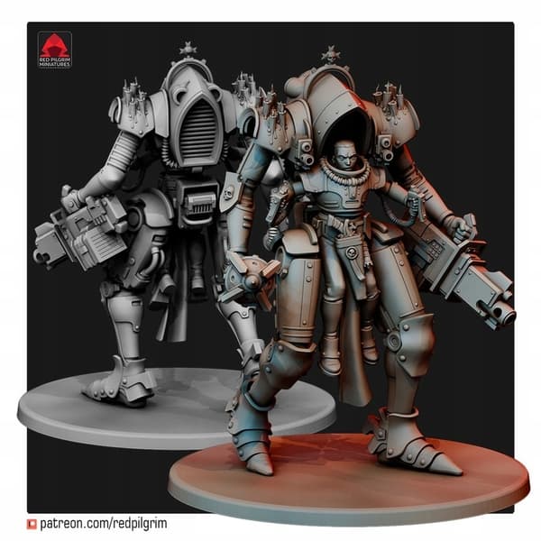 Silent Sentinels Red Pilgrim Miniatures