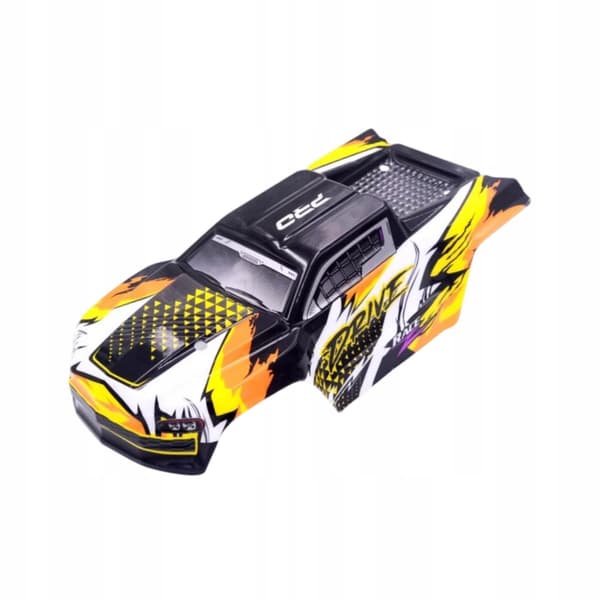 1/16 RC Car Body Shell – Replacement for Yellow Remote-Control Toy Car Model