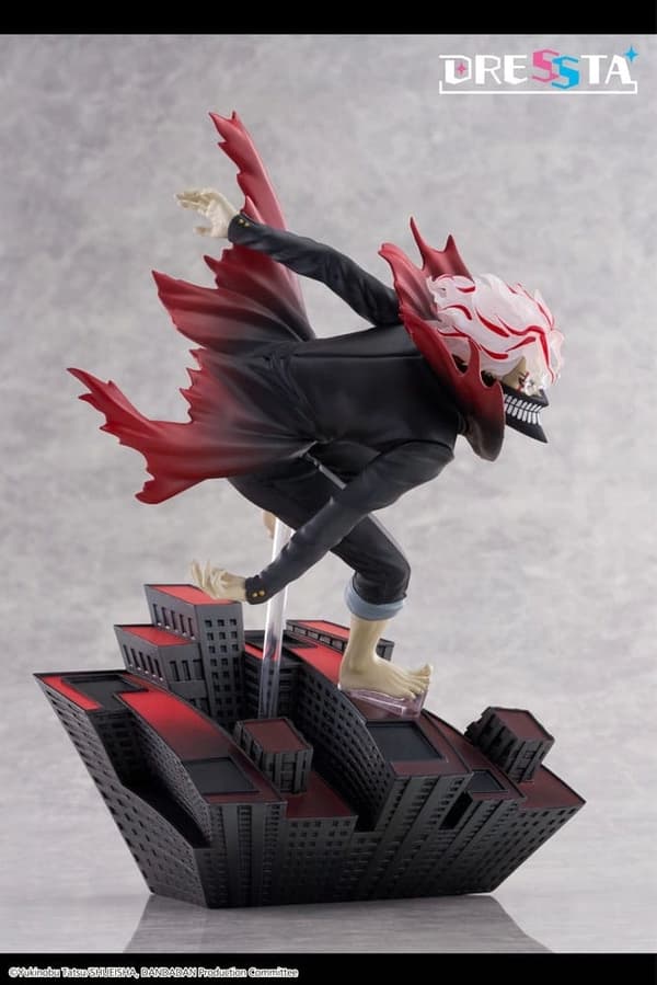 Dandadan Dressta PVC Statue: Okarun Transformed, 24 cm