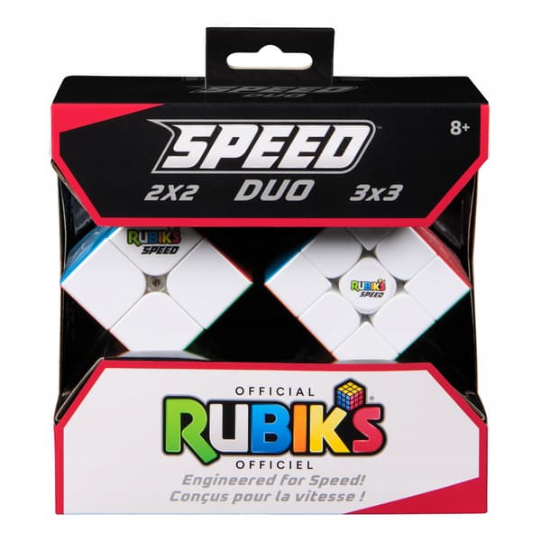 RUBIK SPEED DUO RUBIK’S ORIGINAL 3x3 2x2 2-in-1 Set