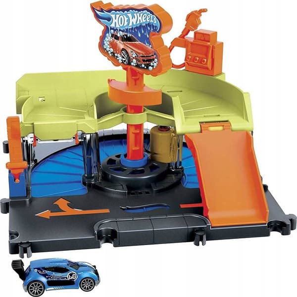 Hot Wheels City Small Set with Car HDR27