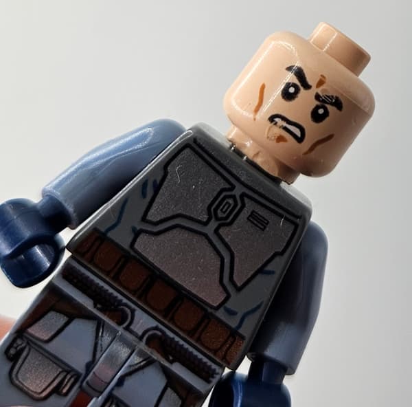 Lego Star Wars minifigure sw0468 Jango Fett DEFECT /