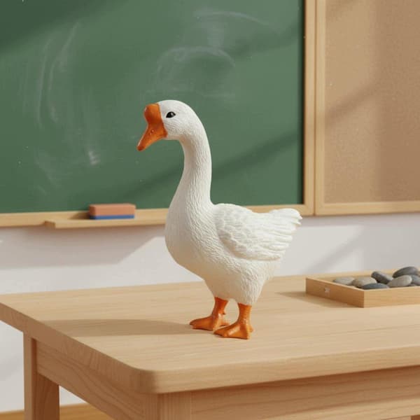 Educational Poultry Figures (Set of 2)