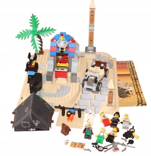 LEGO ADVENTURES 5978 INSTRUCTIONS: Sphinx Secret Surprise SET