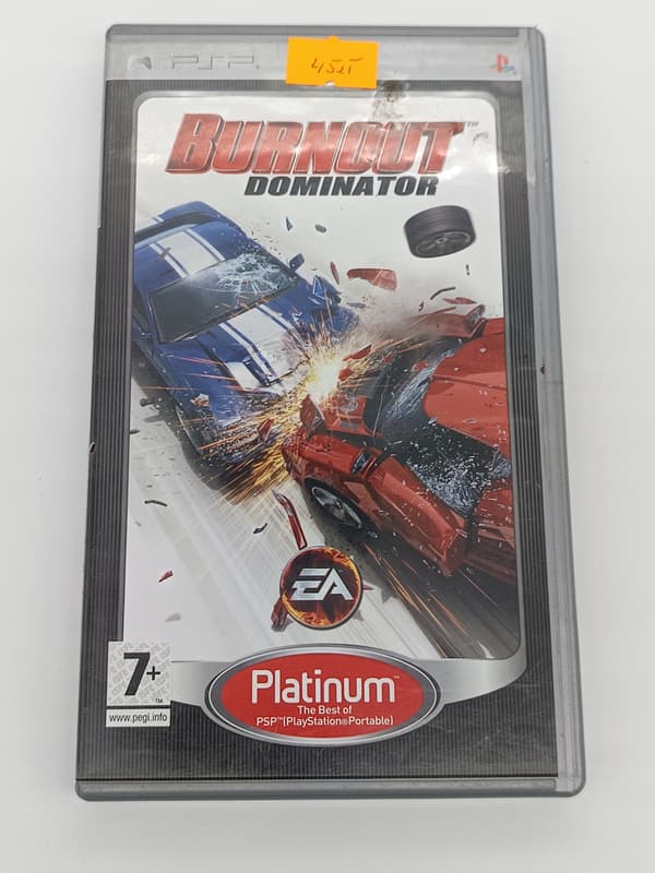 Burnout Dominator for PlayStation Portable (PSP) – boxed version