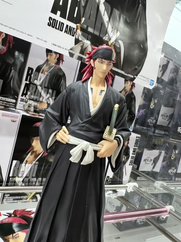 Bleach Anime Abarai Renji ‘Solid and Souls’ Figurine