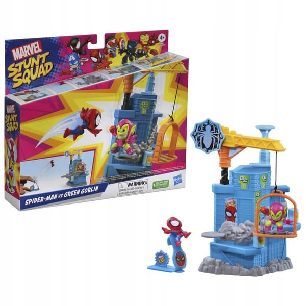 MARVEL AVENGERS ACROBATIC FIGURE AND PLAY SET BY HR AST