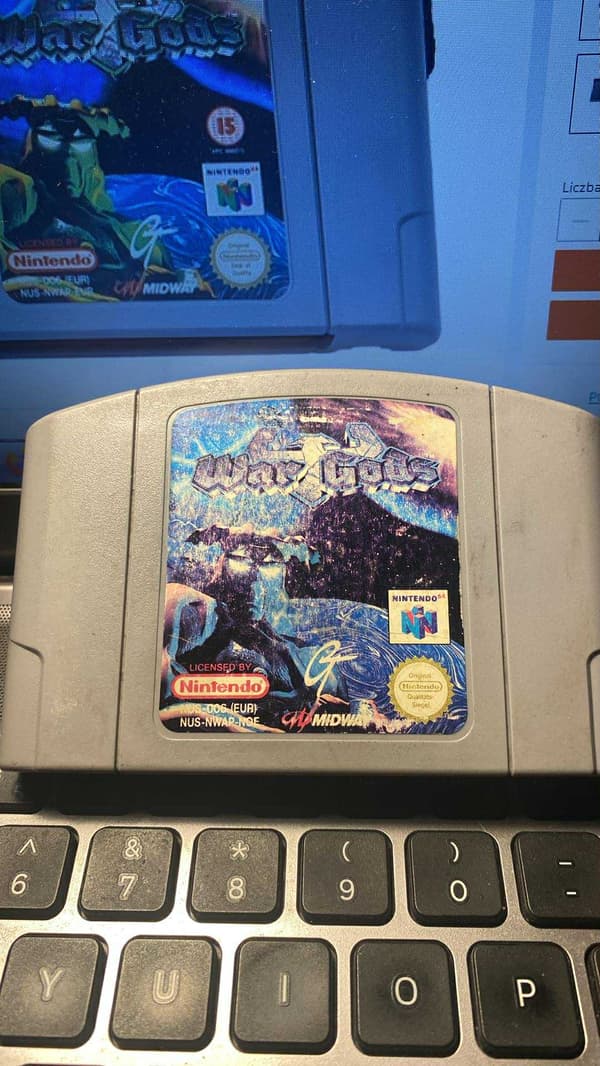 WAR GODS Nintendo 64 boxed