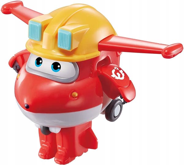 SUPER WINGS TRANSFORMING JETT THE BUILDER 730011