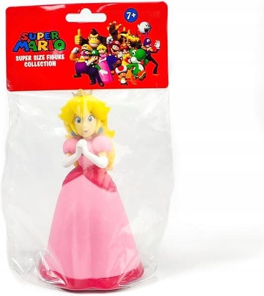 3x3xPeach Mario 15cm Collectable Figure Toy Set