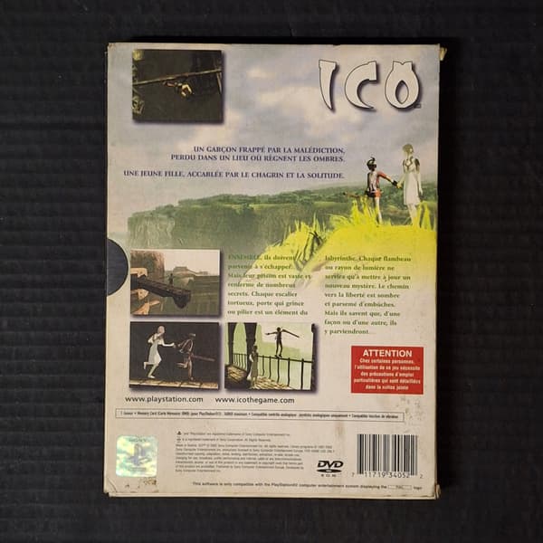 ICO (PS2) (ENG) French PlayStation 2 release