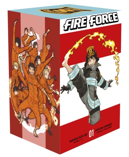 Fire Force Manga Box Set 1 (Vol. 1–6) by Atsushi Ohkubo